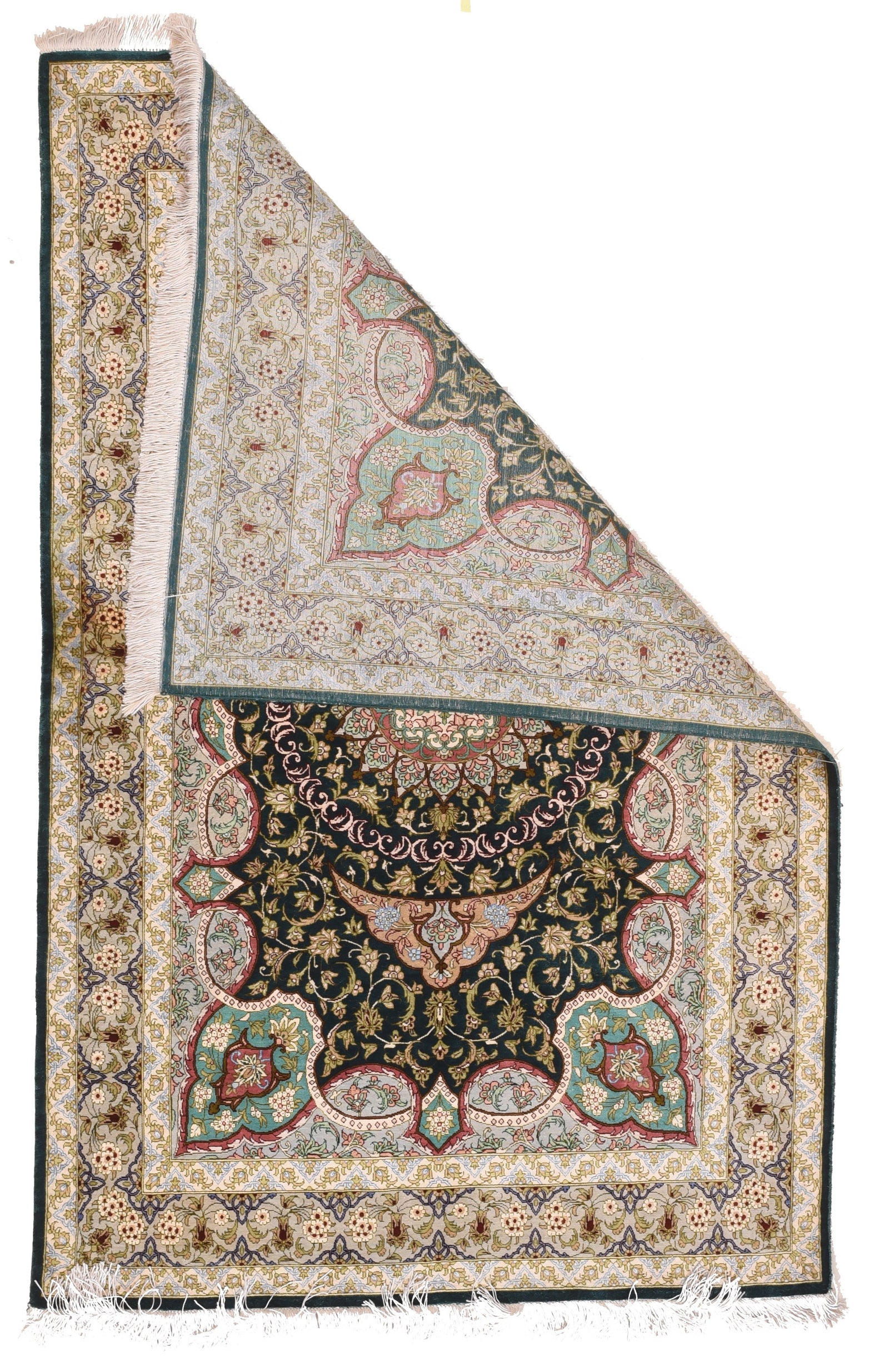 Excellent Qum Persian Area Rug