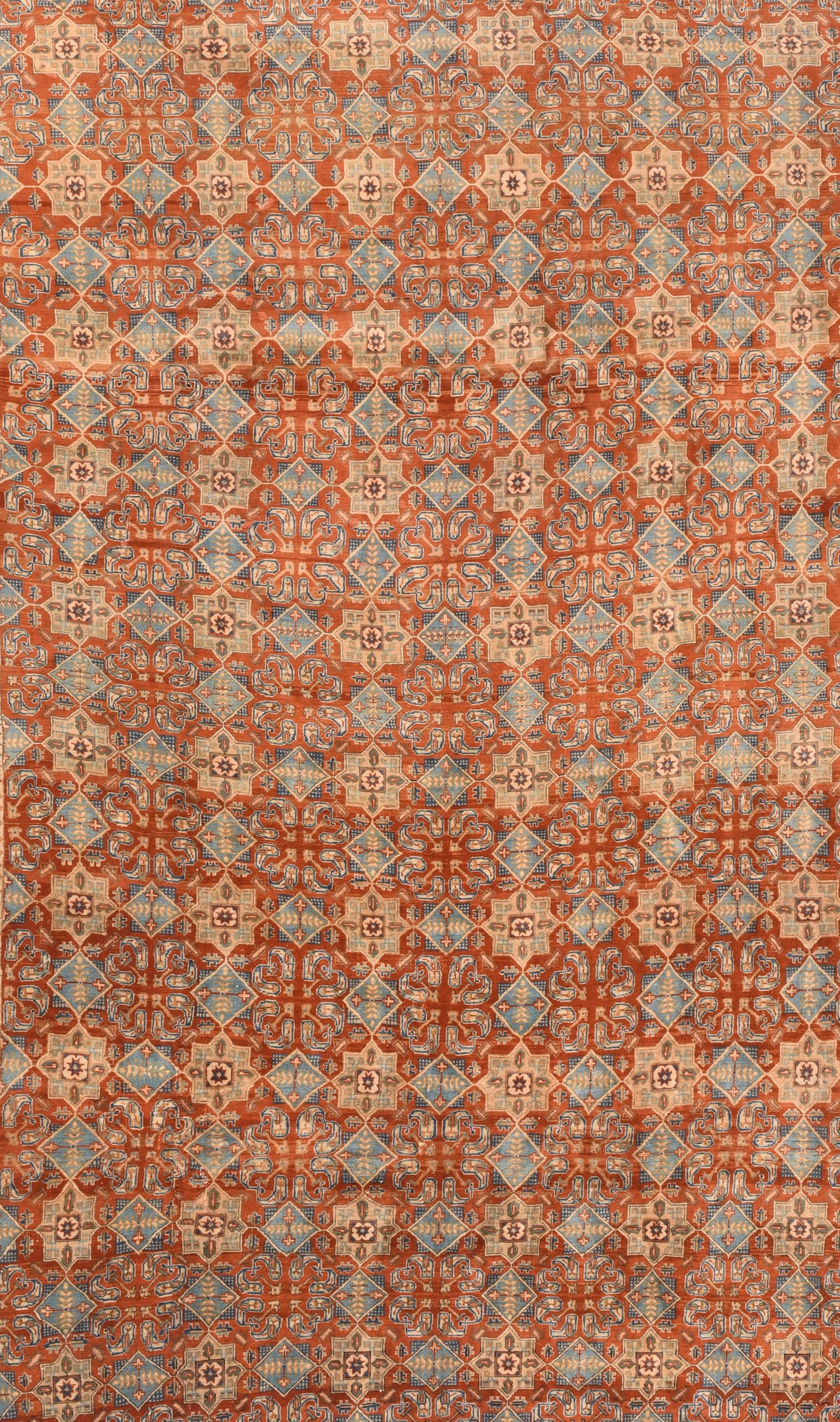 Antique Tabriz Persian Area Rug