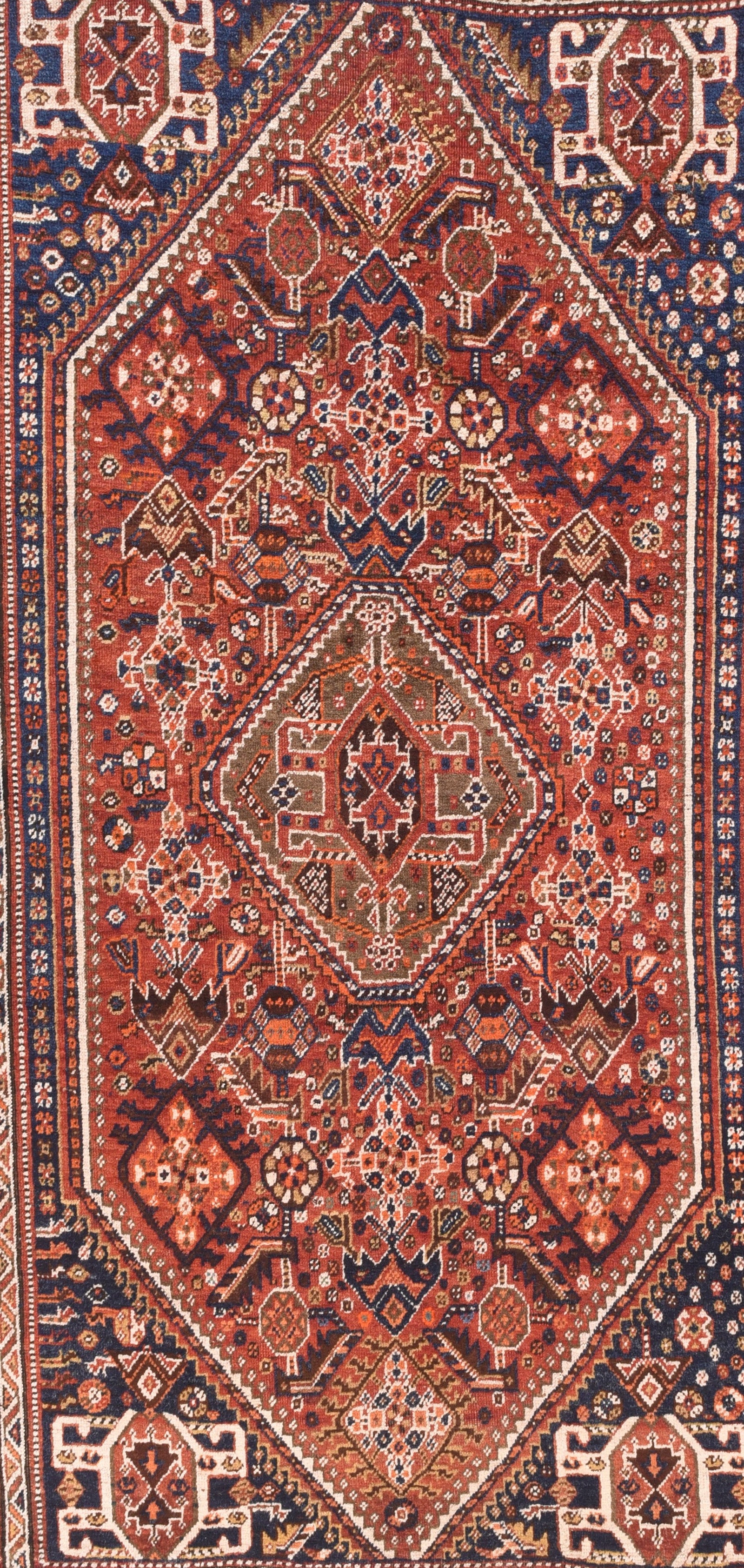 Antique Qashghai Persian Rug