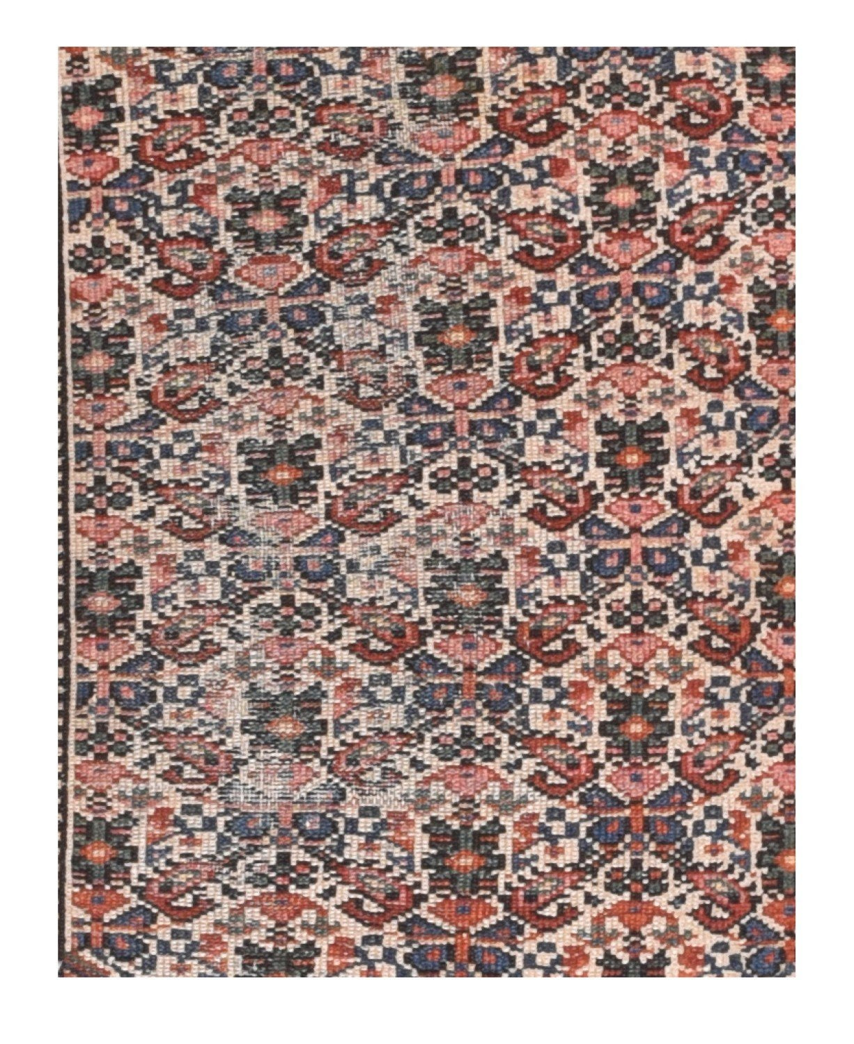 Antique Persian Afshar Rug, Size 2'6" x 3'11"