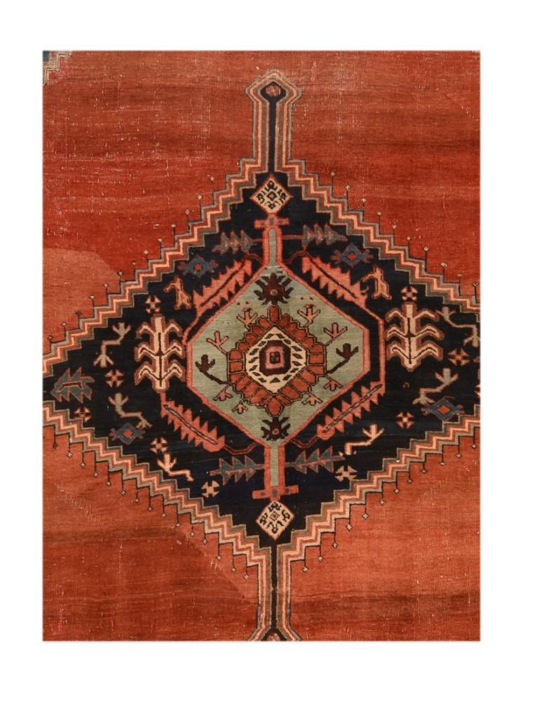 Antique Persian Bakshayesh , Size 9' 4" x 13' 9"