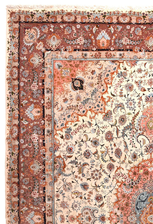 Hand Knotted Persian Qum