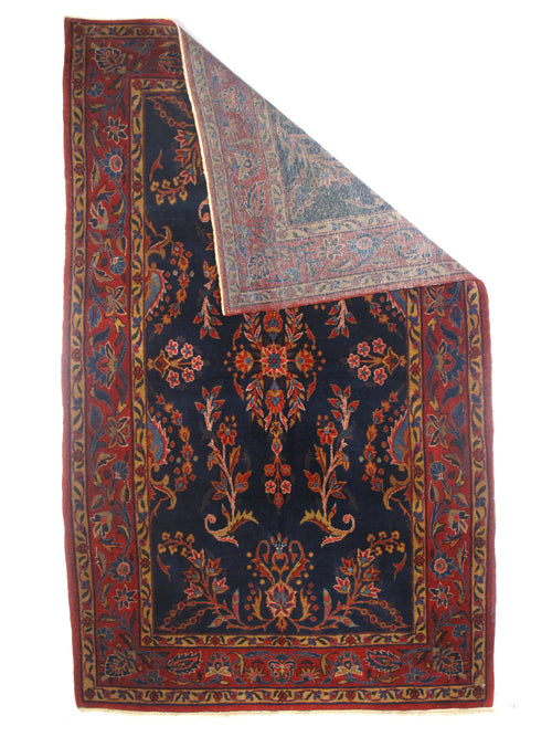 Extremely Persian Antique Manchester Kashan Rug