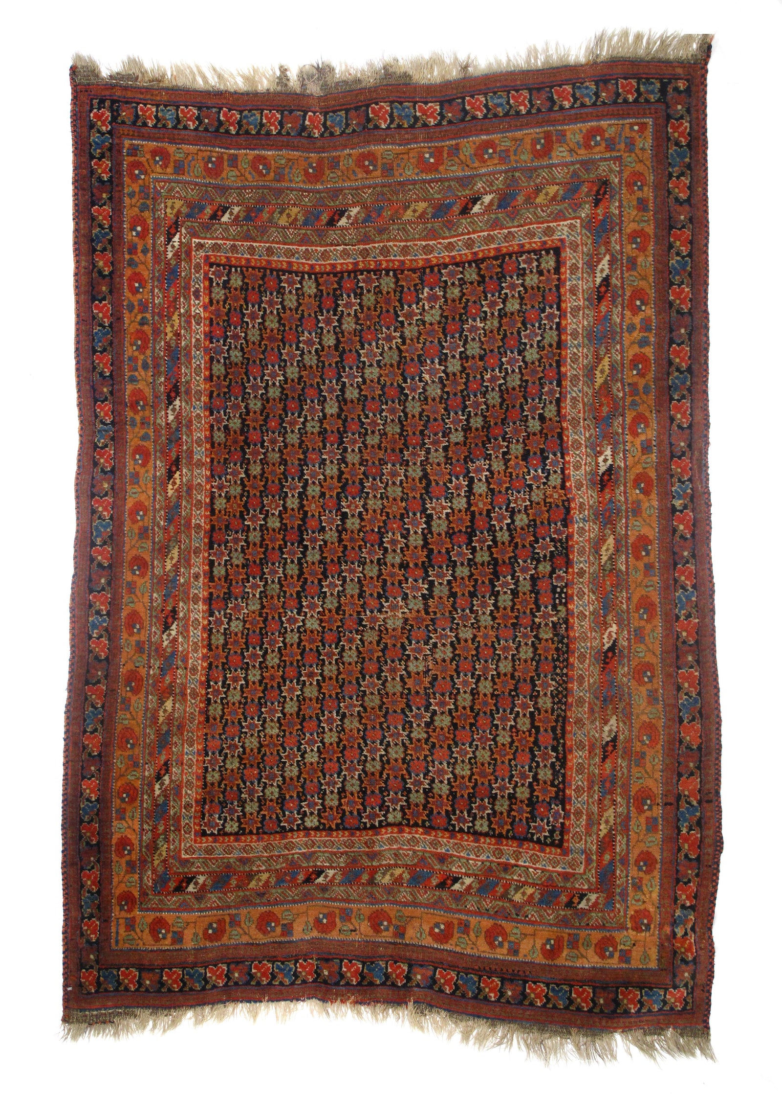 Extremely Antique Persian Afshar Tribal Rug