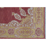 Turkish Oushak Design Hand Woven Wool Rug - 6' X 9'