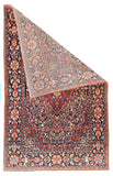 Antique Kashan Persian Area Rug