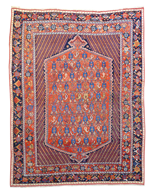Extreamly Fine and rare Antique Persian Afshar Tribal rug