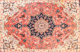 Excellent Persian Tabriz Wool & Silk Area Rug