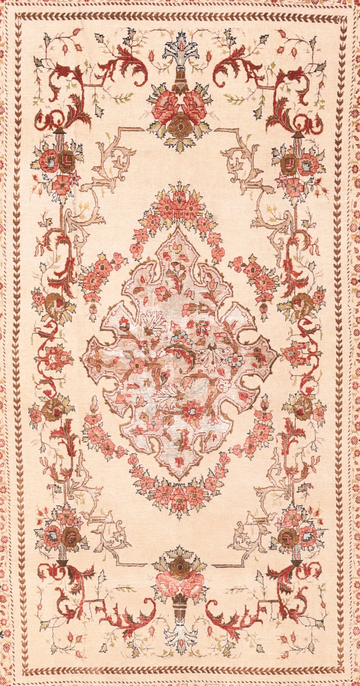 Semi Red Tehran Persian Area Rug