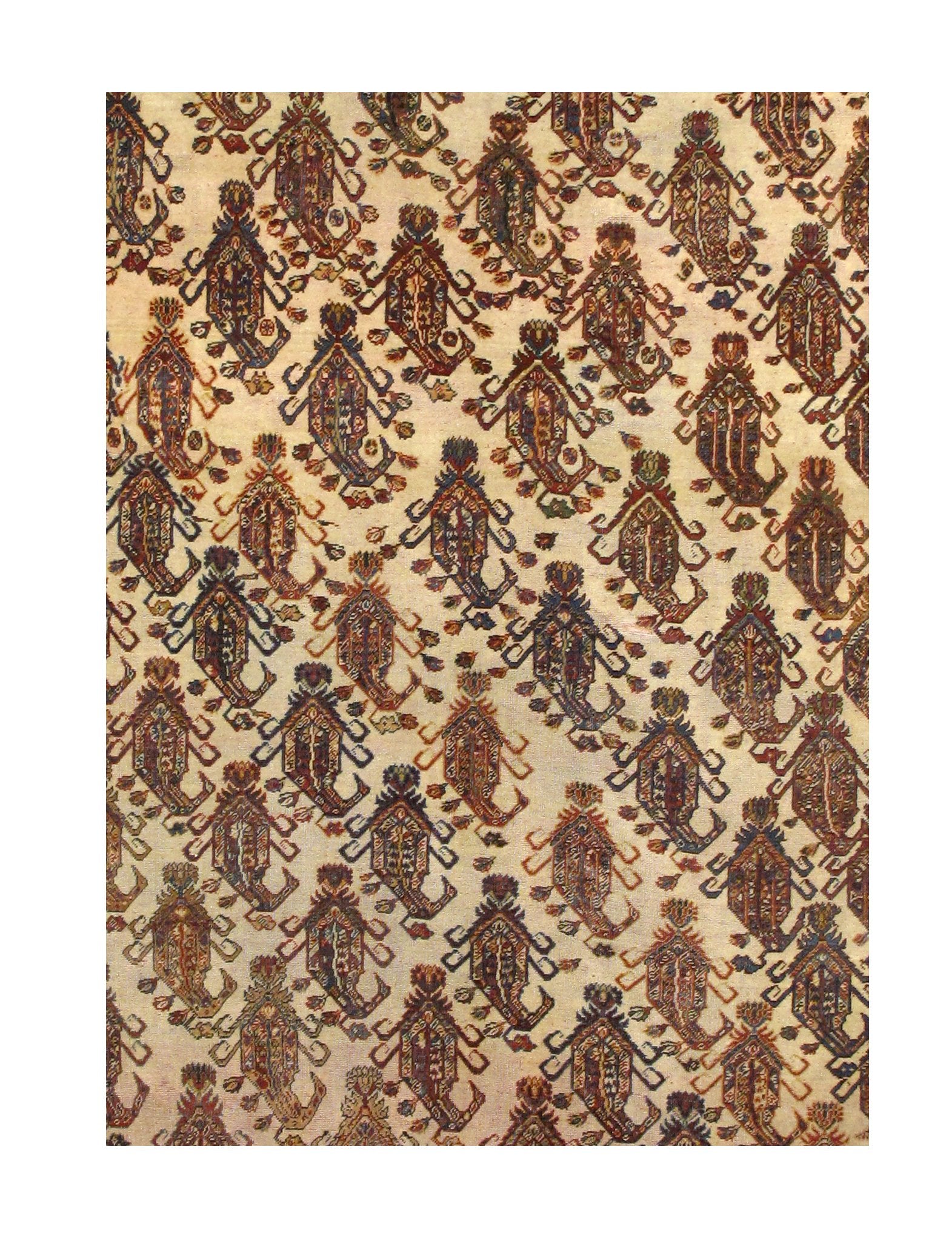 Extremely Fine Antique Persian Qashqai Tribal Rug