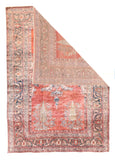 Antique Heriz Silk Rug