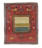 Fine antique Persian Gabbeh Traibal Rug
