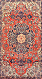 Antique Isfahan Persian Area Rug