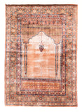 Antique Beige Tabriz Persian Area Rug