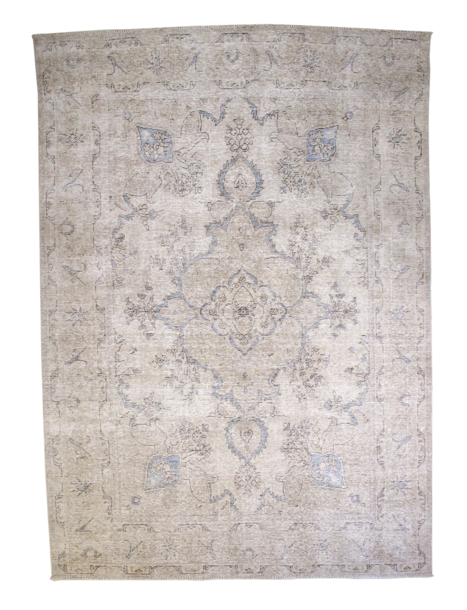 Fine Shabby Chic Style Persian Tabriz