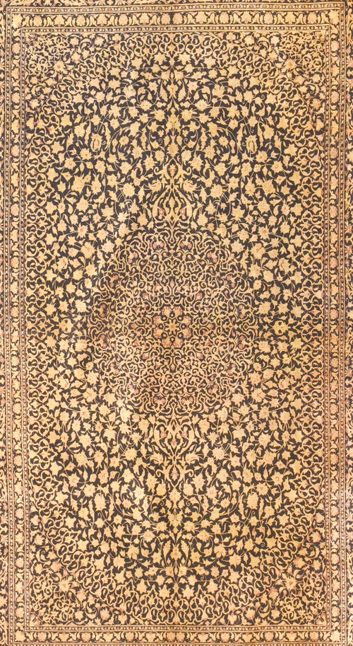 Excellent Extremely Fine Persian Qum Area Rug