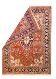 Excellent Extremley Fine Persian Qum Area Rug