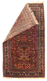 Antique Persain Nain Toudeshk Area Rug