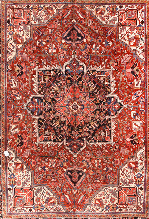 Fine Semi Antique Persian Heriz