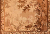 Antique Verdure French Tapestry Area Rug