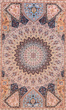 Vintage Persian Tabriz Area Rug