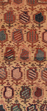 Antique Shirvan Caucasian Russian Area Rug