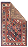 Antique Kazak Russian Area Rug