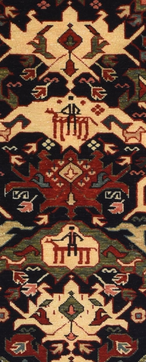 Vintage Shirvan Russian Area Rug