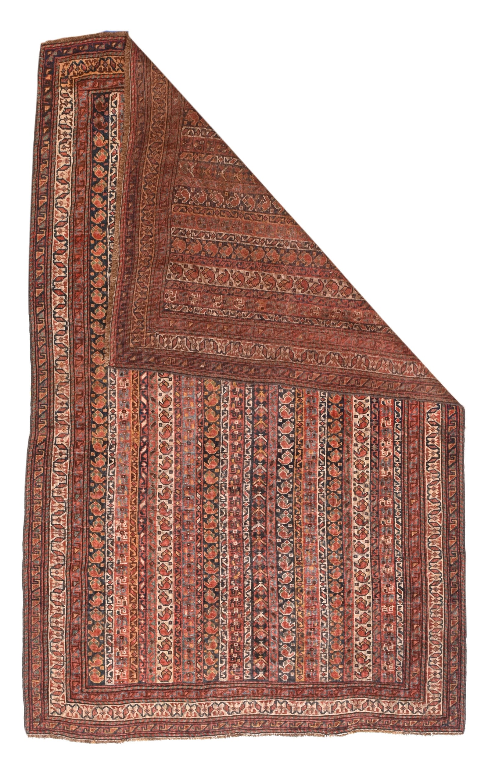 Antique Afshar Persian Scatter Rug