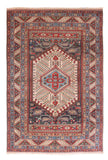 Vintage Red Shirvan Russian Area Rug