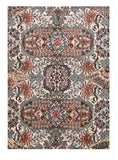 Vintage Qum Persian Area Rug