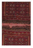 Antique Torkmen Persian Area Rug