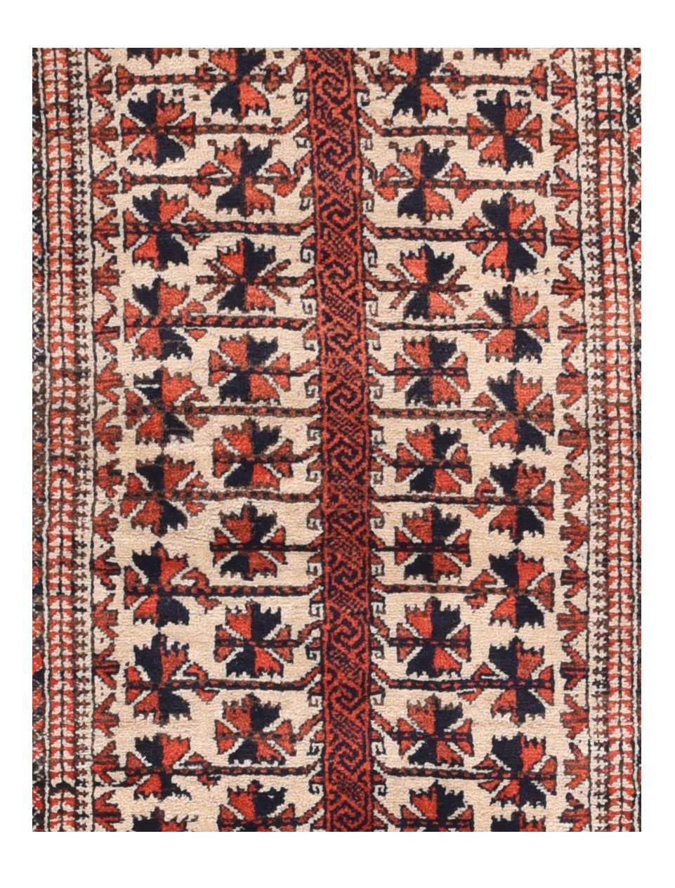 Antique Balouch Persian Scatter Rug