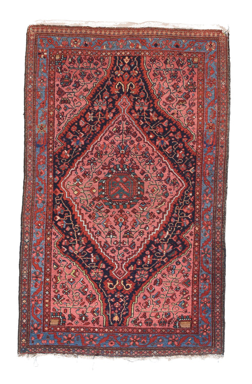 Antique Rose Malayer Persian Area Rug