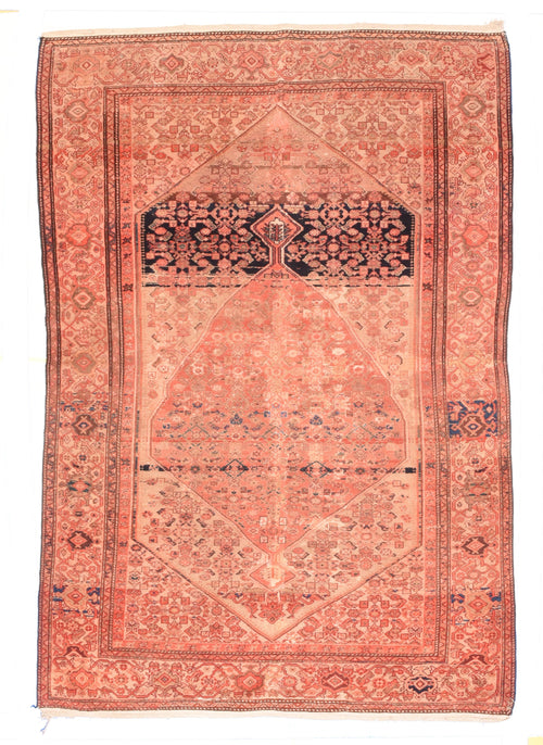 Antique Rust Malayer Persian Area Rug
