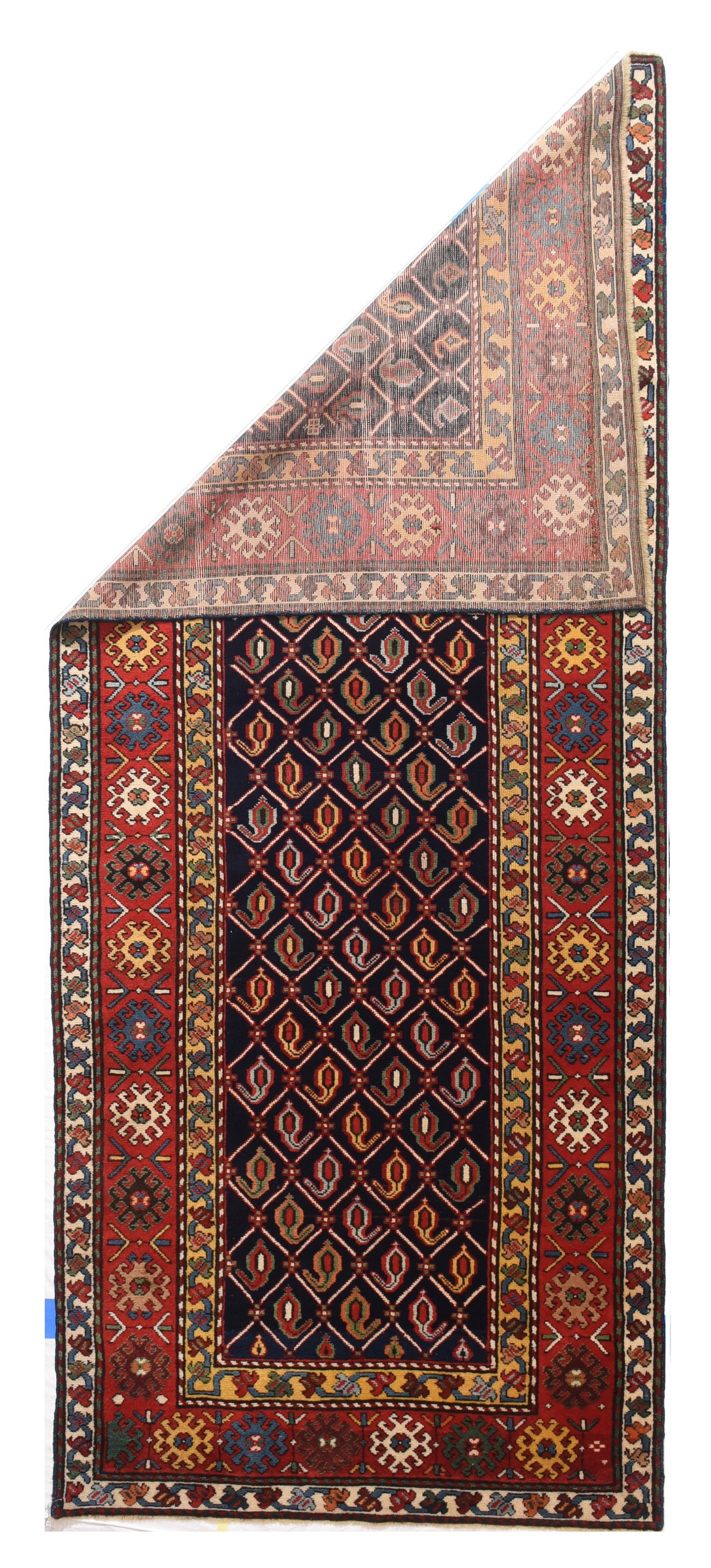 Antique Southern Caucasus Long Rug