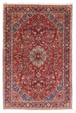 Semi Antique Red Sarouk Persian Area Rug