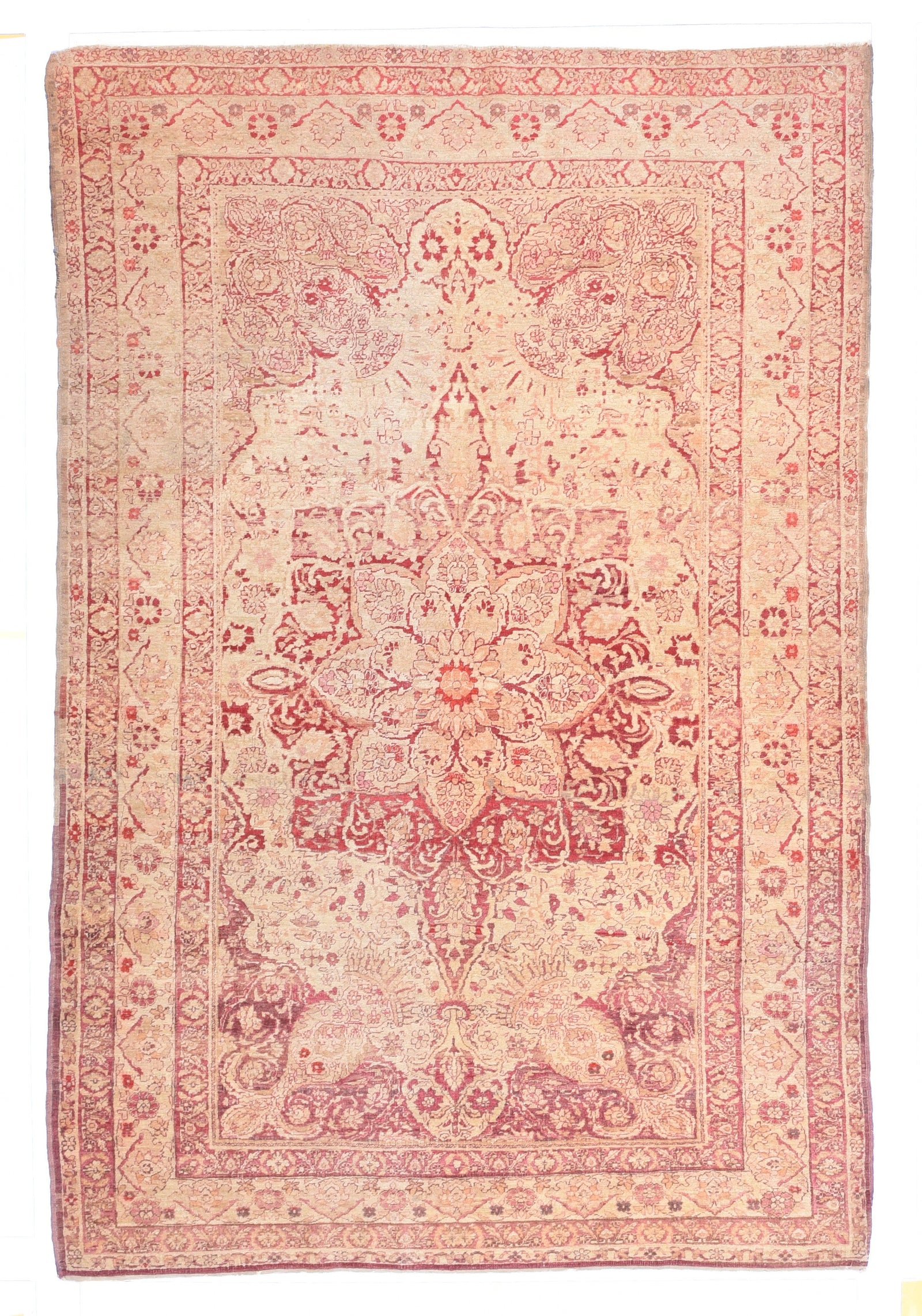 Antique Red Sivas Turkish Area Rug