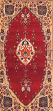 Antique Qushkai Persian Area Rug