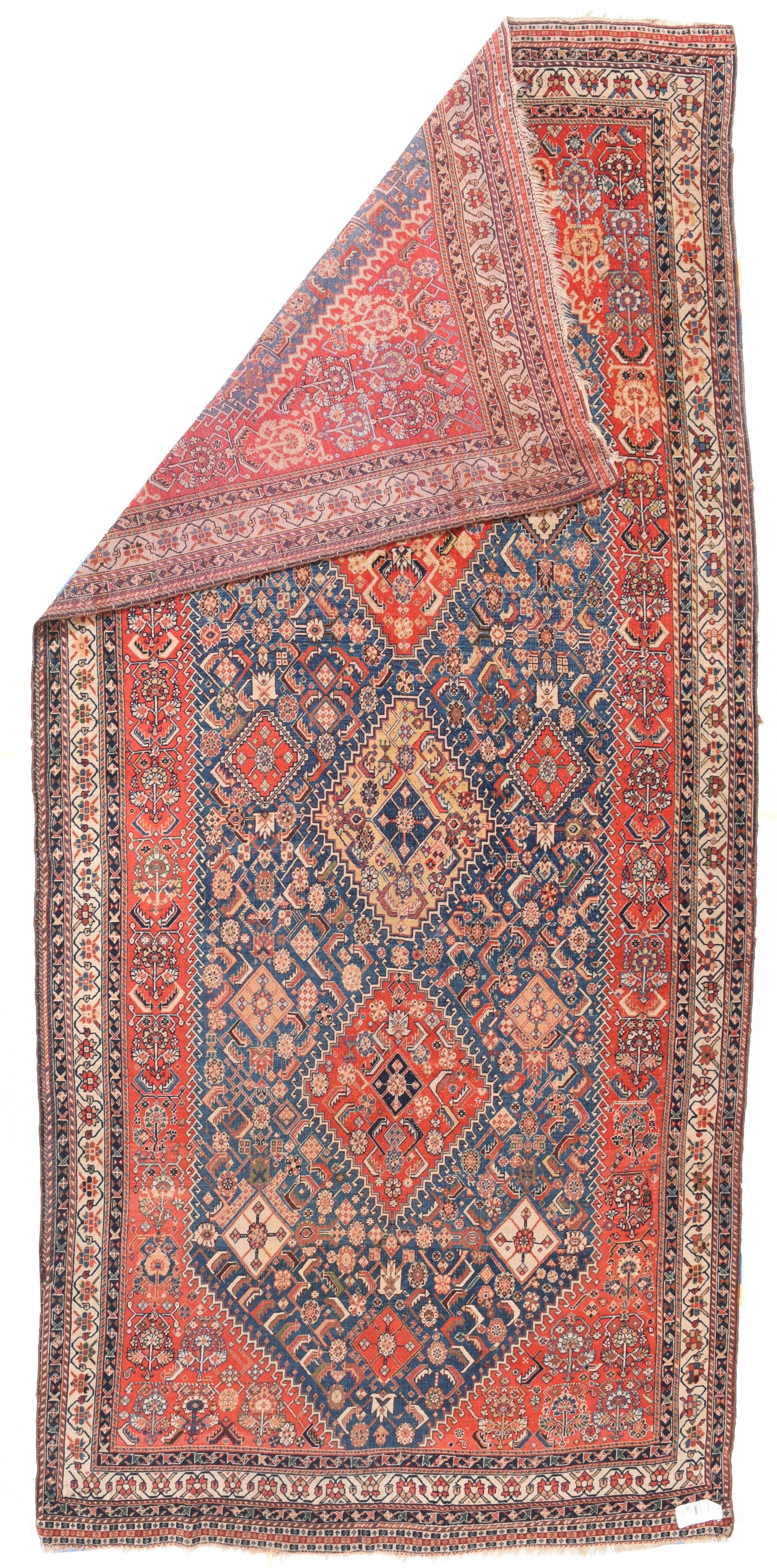 Antique Qashqai Persian Rug