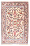 Semi Antique Beige Isfahan Persian Area Rug