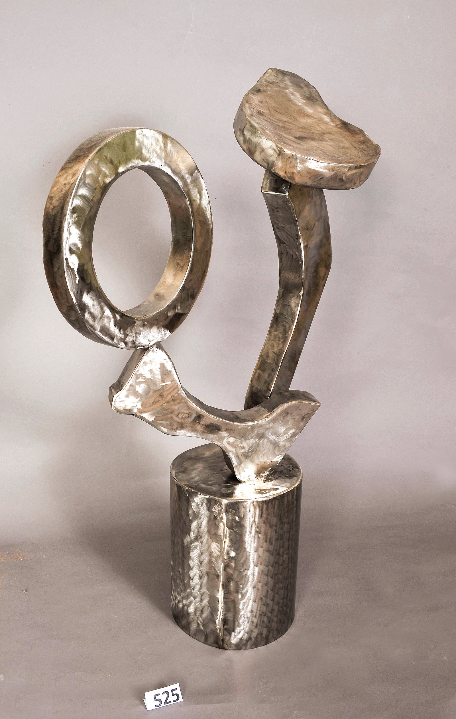 Suspension. Stainless Seel Sculpture.