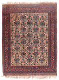 Semi Antique Rust Afshar Persian Area Rug