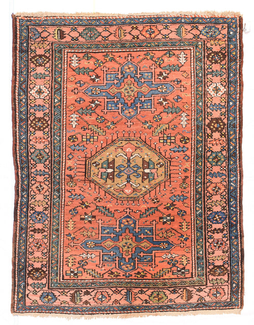 Hand Knotted Persian Heriz  Wool