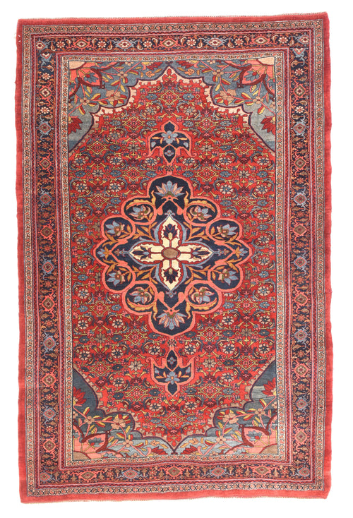 Hand Knotted Persian Bidjar Wool