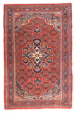 Antique Red Bidjar Persian Area Rug