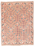 Semi Antique Light Brown Veramin Persian Area Rug