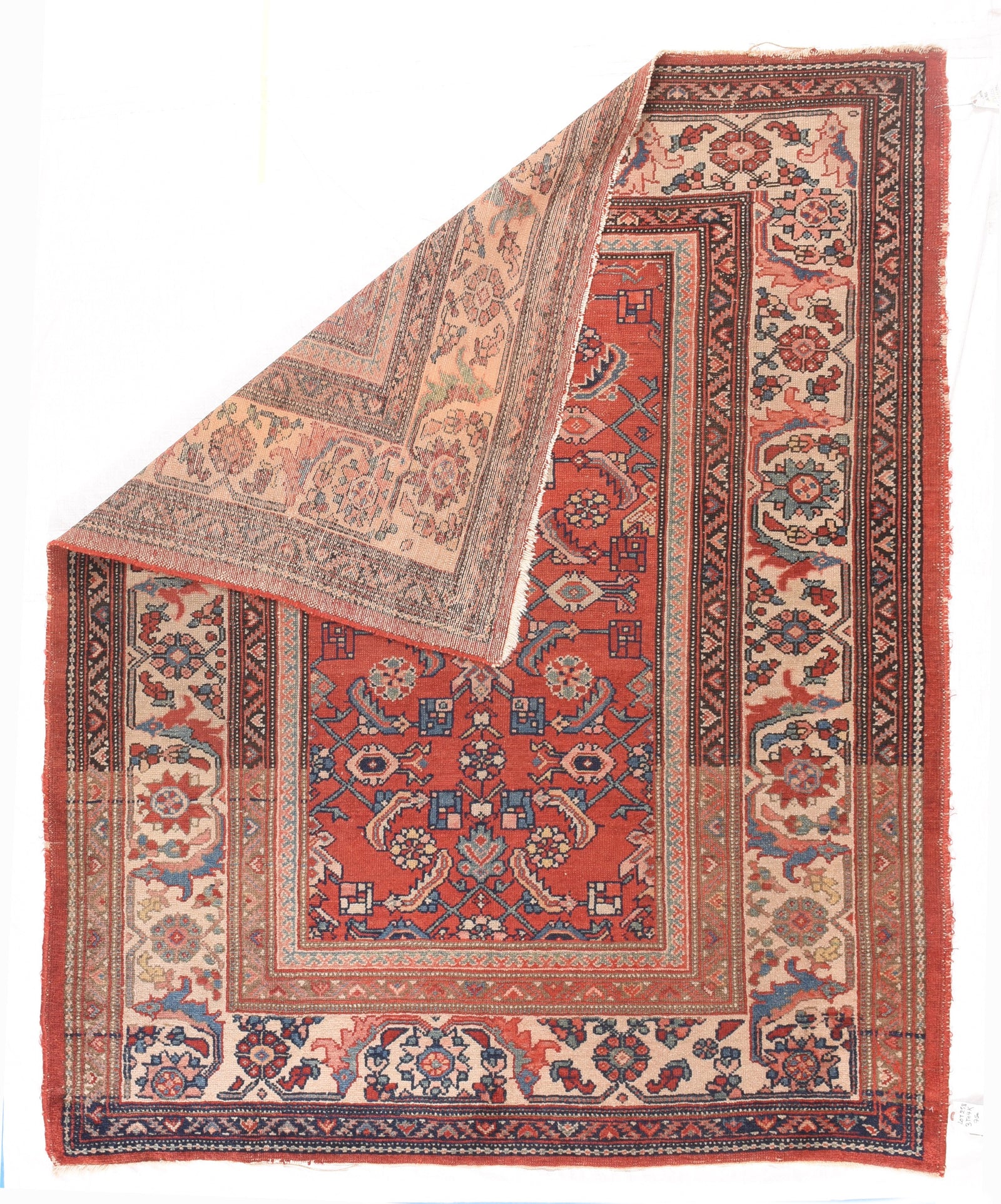 Antique Malayer Persian Area Rug