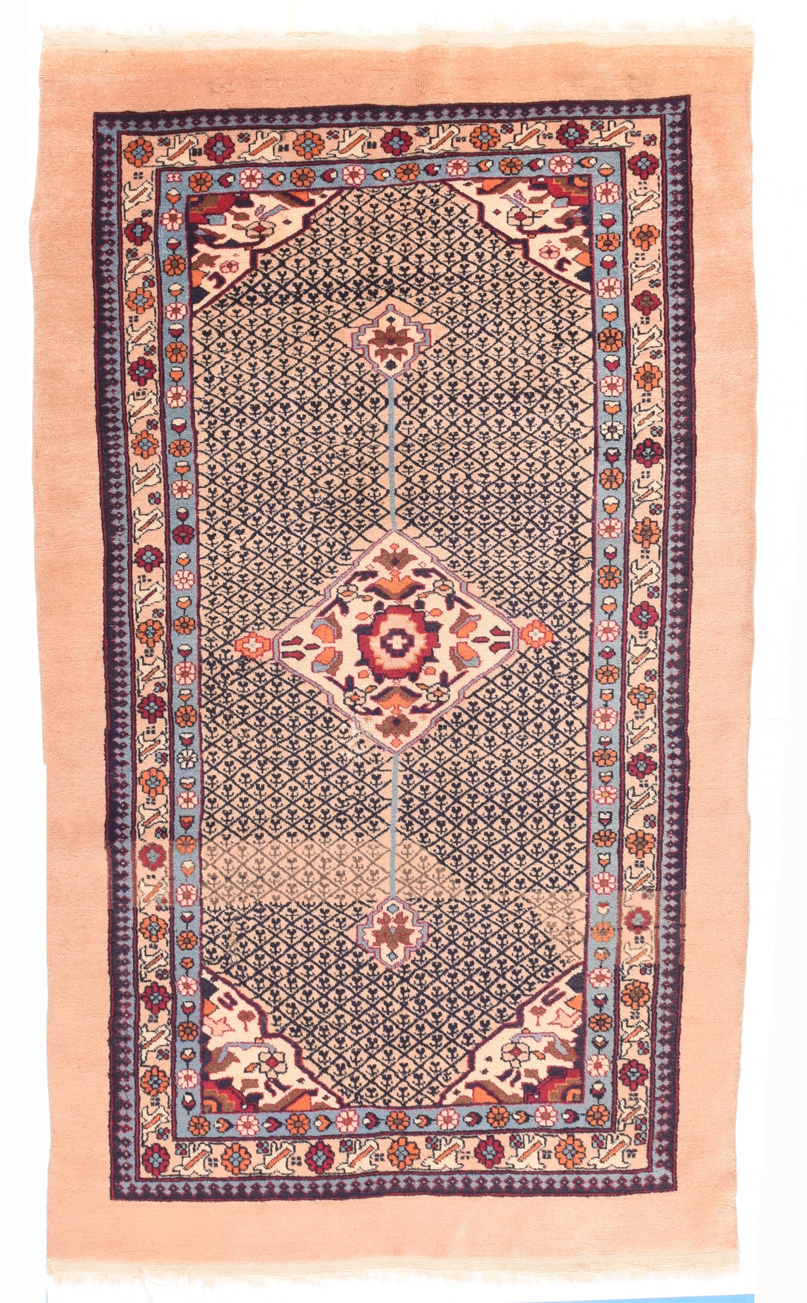 Antique Beige Sarab Persian Area Rug