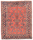 Antique Rust Lillihan Persian Area Rug